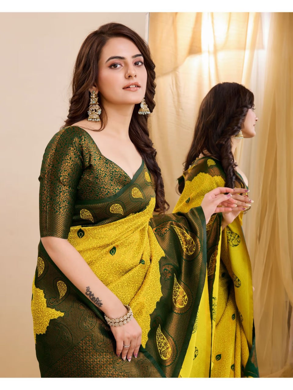 Silk Saree from the Sooti Dhaga Shop