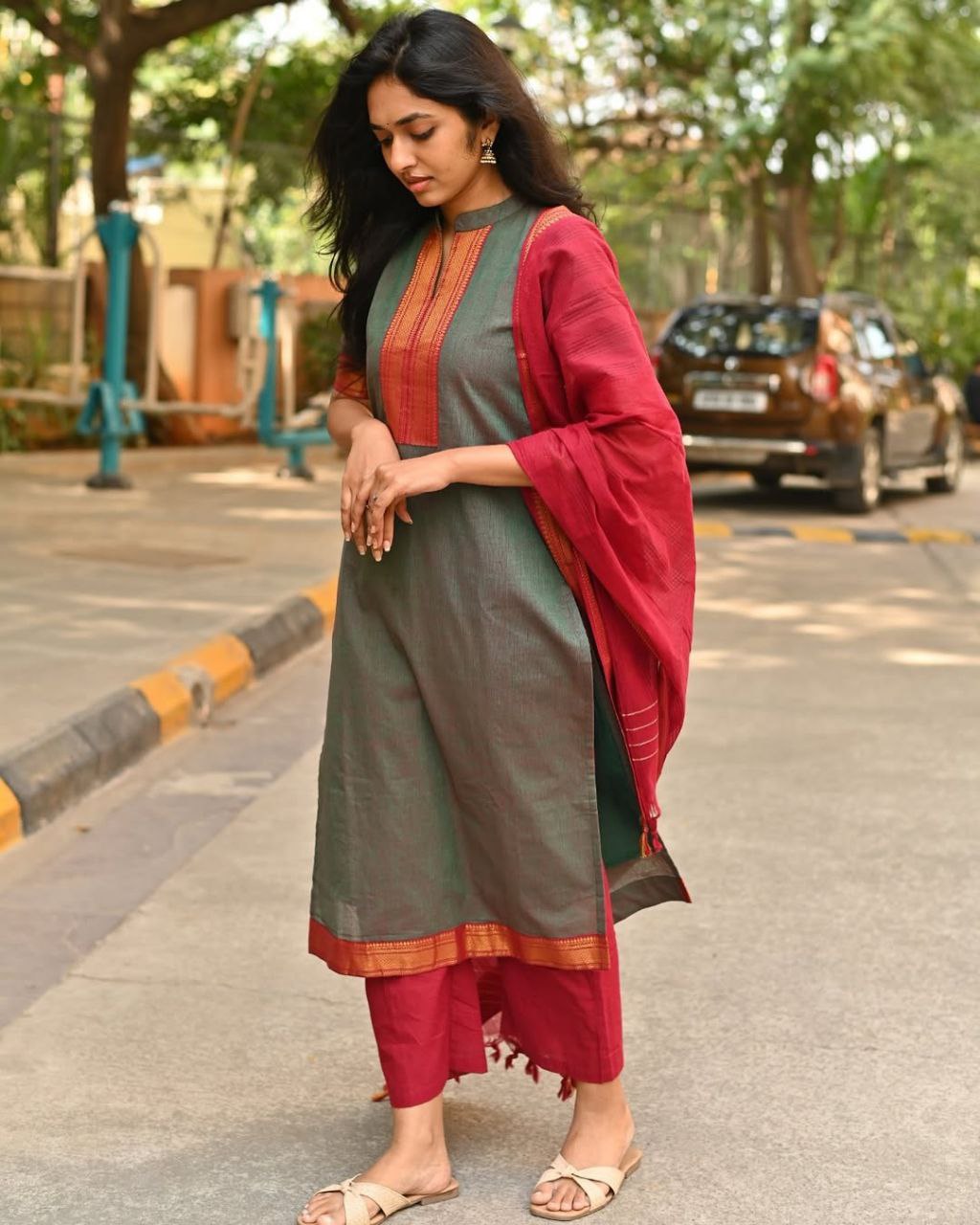 NEW ARIVELLS KAIRA SUIT SET