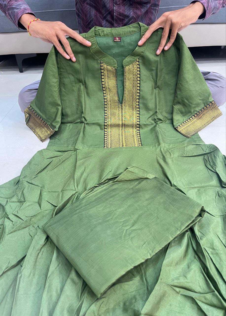 New Arrivals Chanderi Top Suits Sets