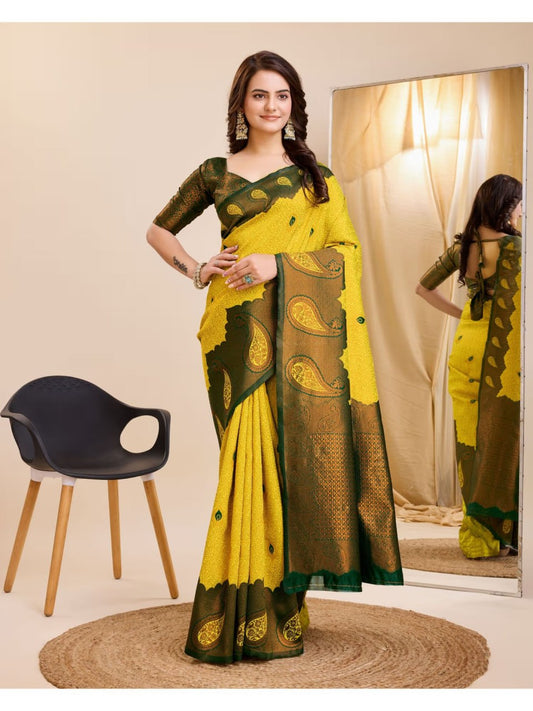 Silk Saree from the Sooti Dhaga Shop