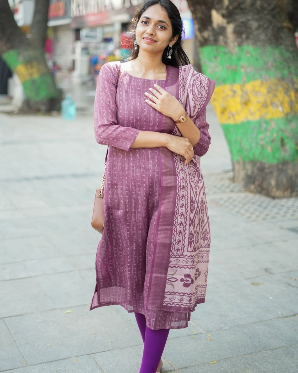 LILAN COTTON  DUPPATA 2 PIECE Set